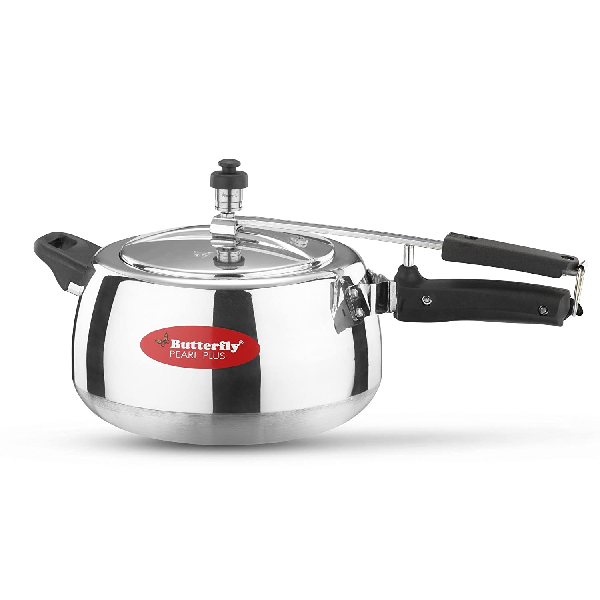 Butterfly Pearl Plus 5 Litre Induction Base Pressure Cooker | Vasanth &amp; Co